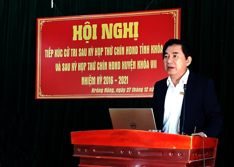 Đại biểu HĐND tỉnh, huyện TXCT sau kỳ họp