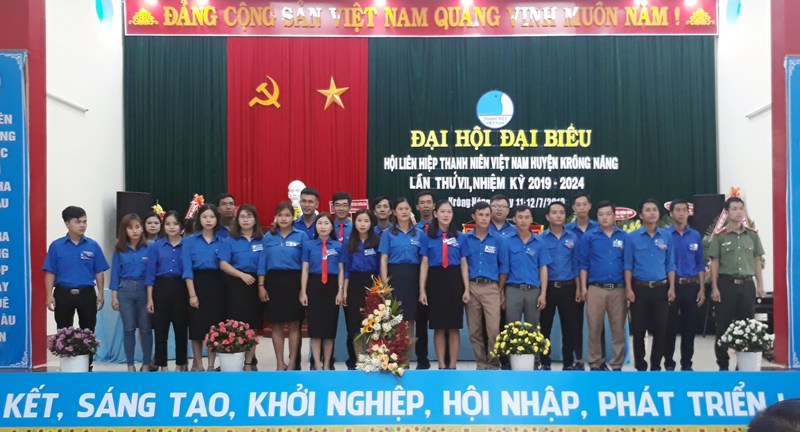 Hội LHTN huyện Krông Năng, Đại hội đại biểu lần thứ VII, nhiệm kỳ 2019 - 2024