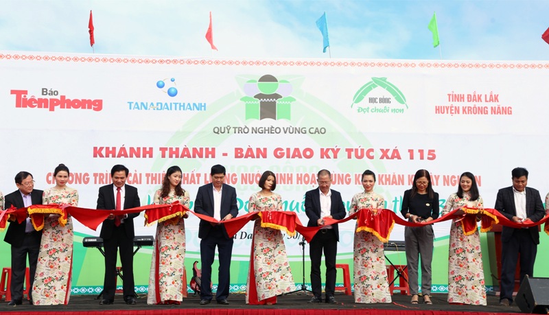 Lễ bàn giao Ký túc xá 115 cho học sinh xã Ea Dăh, Krông Năng