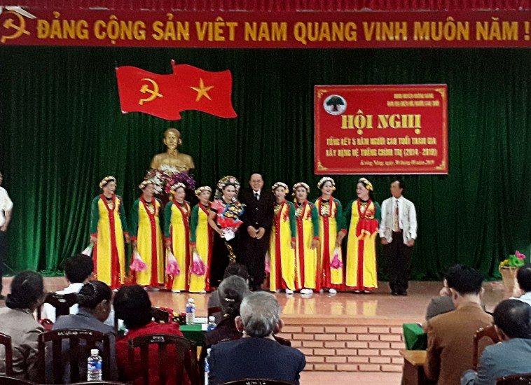 Krông Năng, tổng kết 5 năm Hội người cao tuổi tham gia xây dựng hệ thống chính trị