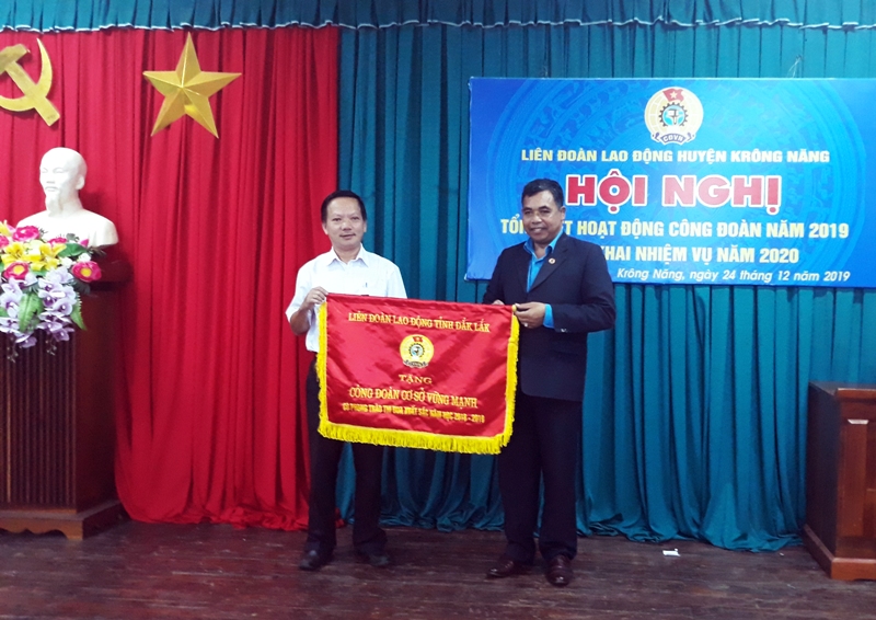 LĐLĐ huyện tổng kết hoạt động Công đoàn năm 2019