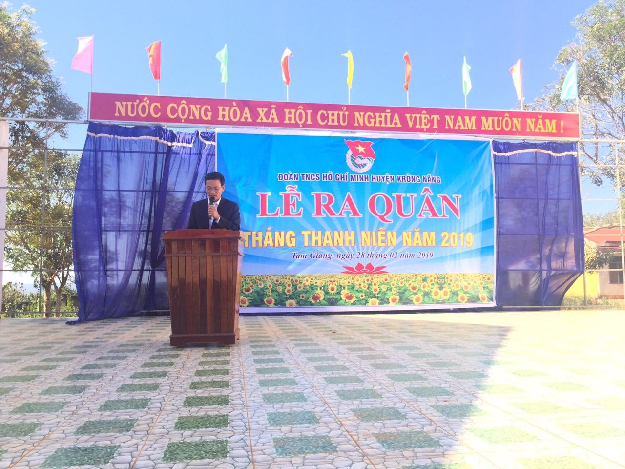 Huyện đoàn Krông Năng khởi động Tháng thanh niên 2019