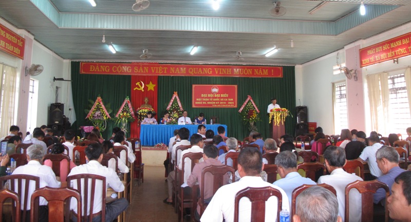 Đại hội đại biểu Uỷ ban MTTQ Việt Nam xã Ea Tam nhiệm kỳ (2019-2024)