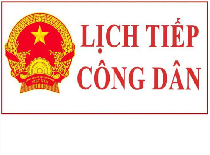 Thông báo lịch tiếp công dân của Chủ tịch UBND xã Krông Năng năm 2026