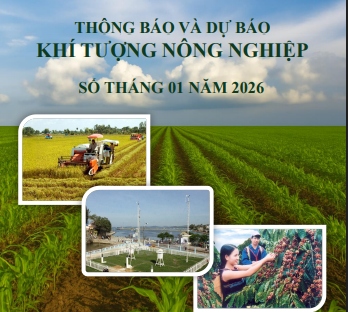 Thông báo và dự báo khí tượng nông nghiệp” số tháng 01/2026
