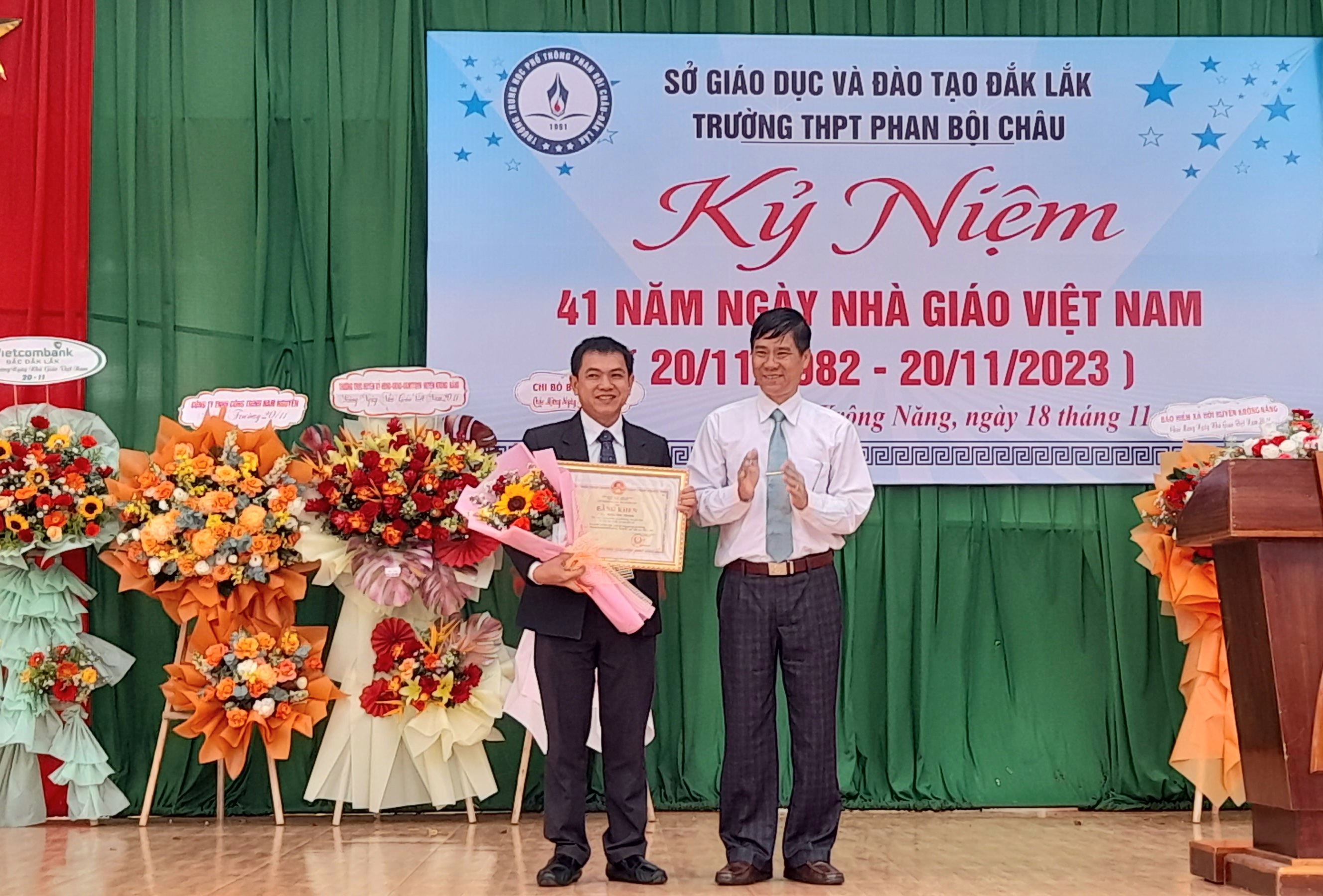 Các trường học trên địa bàn huyện Krông Năng tổ chức nhiều hoạt động chào mừng ngày Nhà giáo Việt Nam 20-11