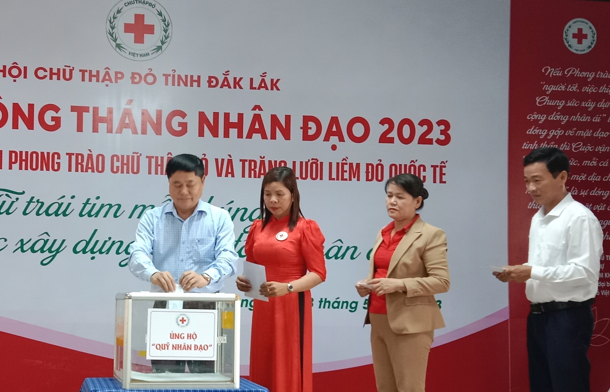 Lễ phát động và triển khai các hoạt động “Tháng Nhân đạo” cấp tỉnh năm 2023