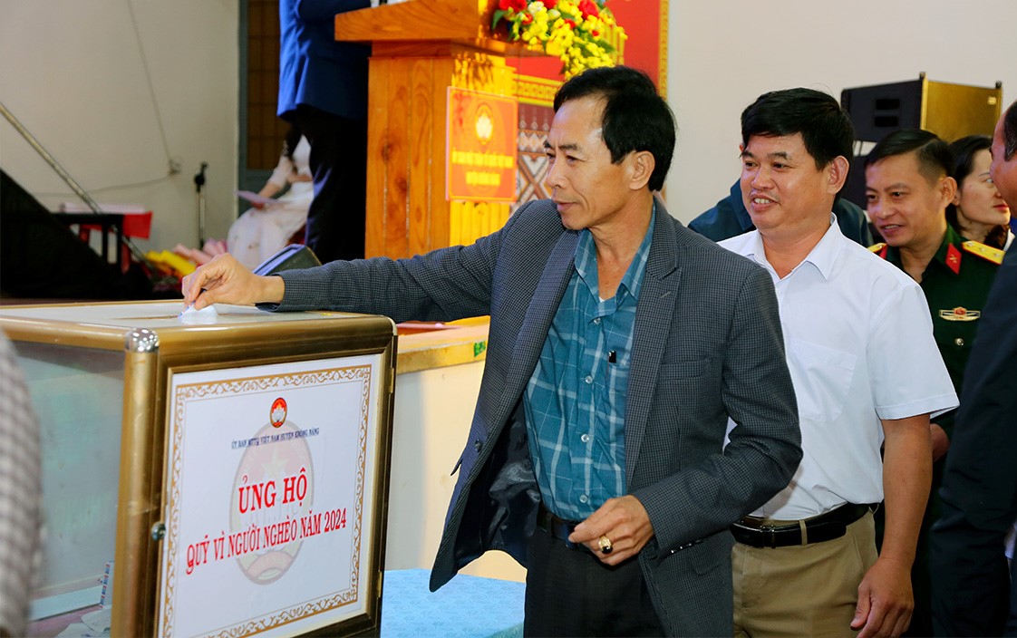 Huyện Krông Năng phát động hưởng ứng Tháng cao điểm “Vì người nghèo” năm 2024