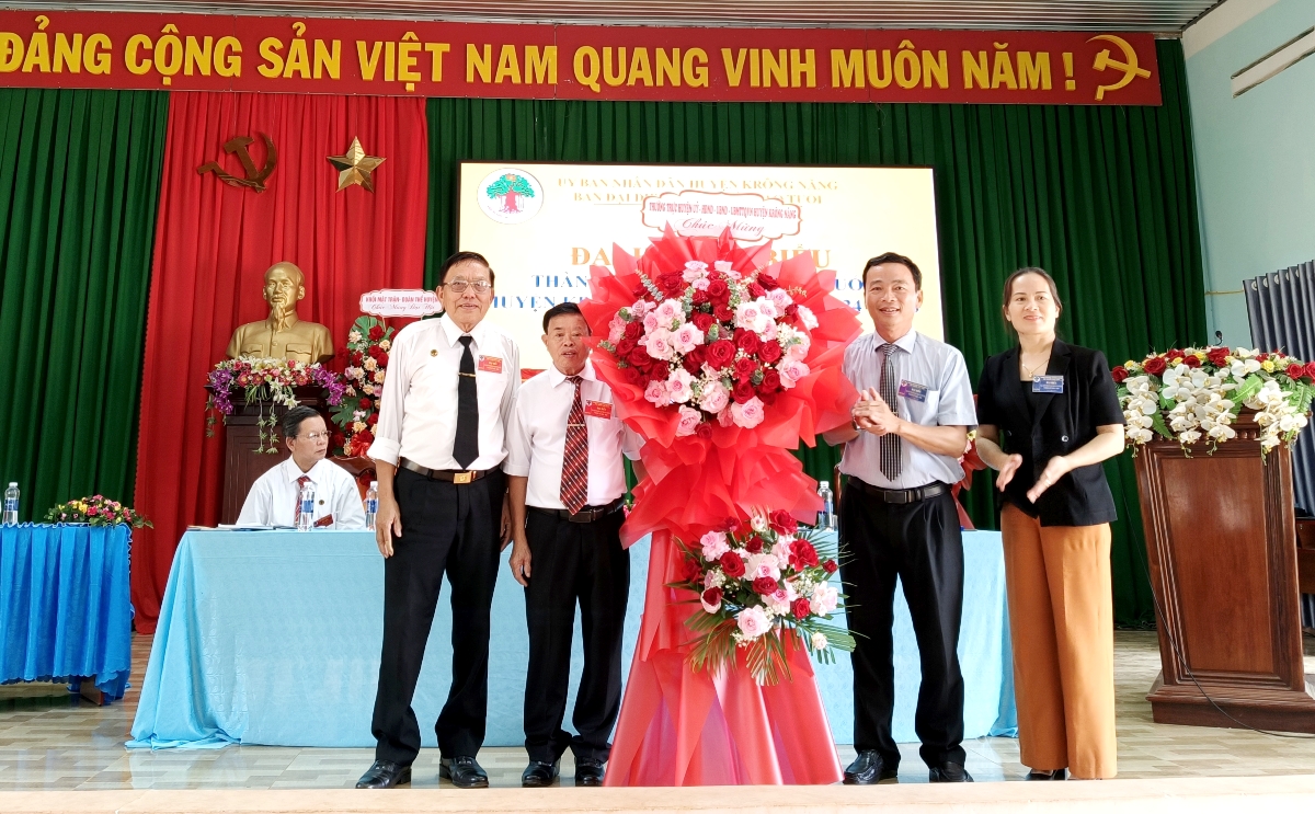 Đại hội thành lập Hội Người cao tuổi huyện Krông Năng nhiệm kỳ 2024-2026