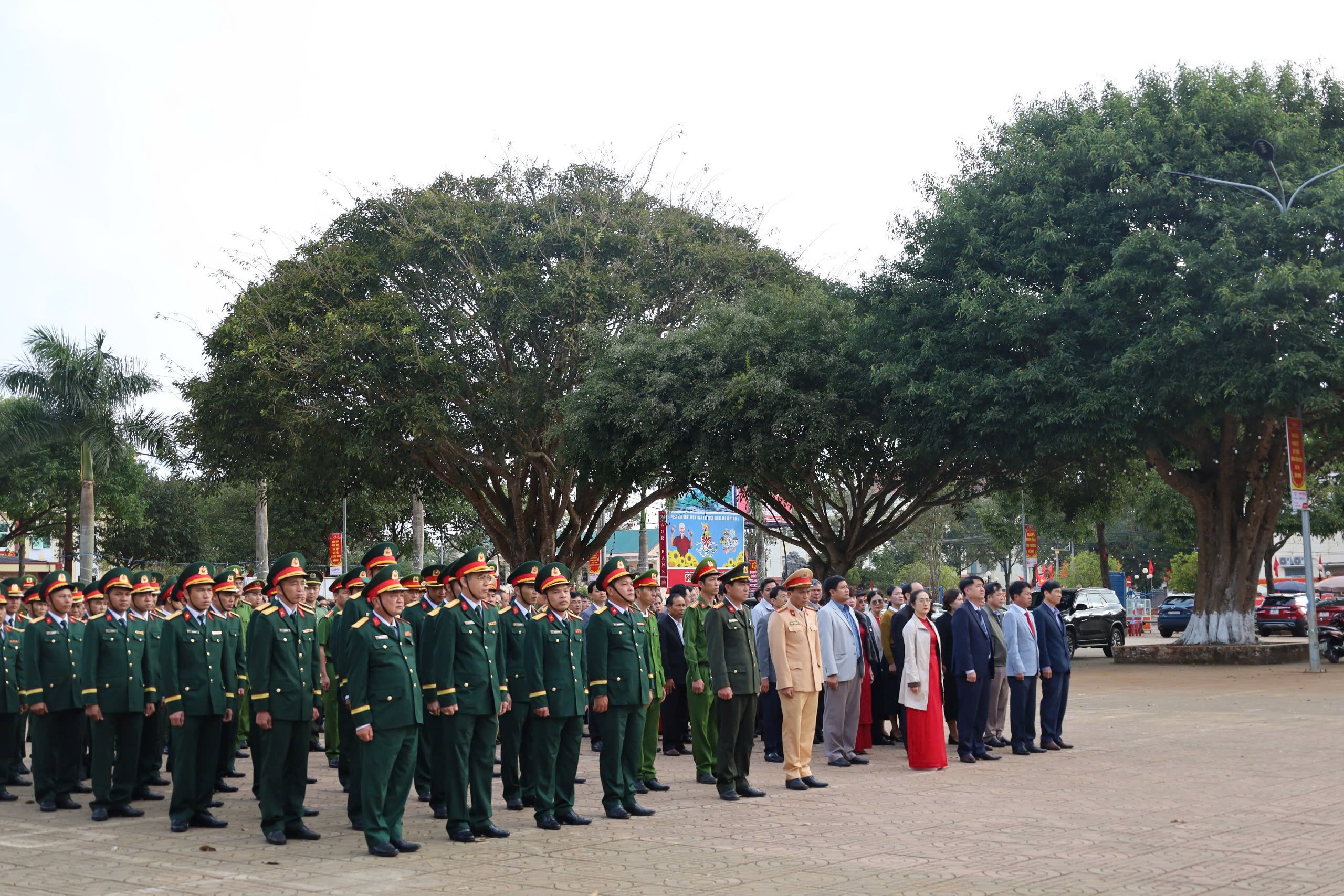 Lễ chào cờ đầu xuân năm mới Ất Tỵ 2025