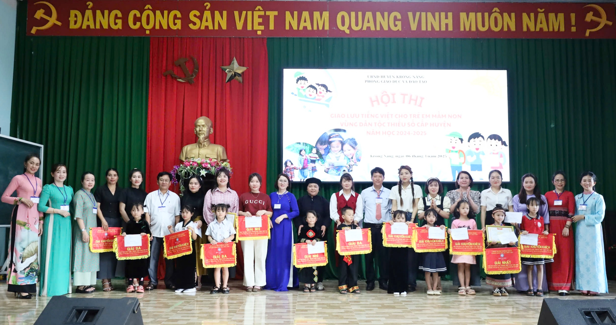 Hội thi Giao lưu Tiếng Việt cho trẻ mầm non vùng dân tộc thiểu số năm học 2024-2025