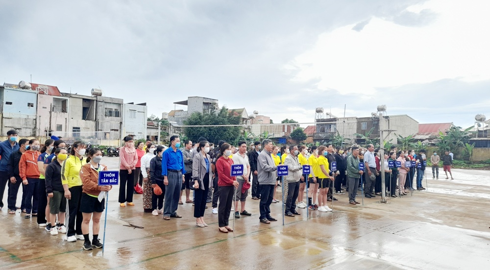 Khai mạc đại hội thể dục thể thao xã Ea Toh lần thứ V