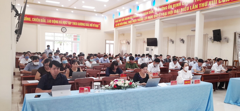 Hội nghị trực tuyến học tập, quán triệt, tuyên truyền và triển khai thực hiện Chuyên đề năm 2022 Học tập và làm theo tư tưởng, đạo đức, phong cách Hồ Chí Minh