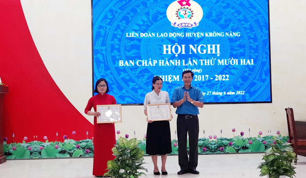 Liên đoàn lao động huyện tổ chức Hội nghị Ban chấp hành