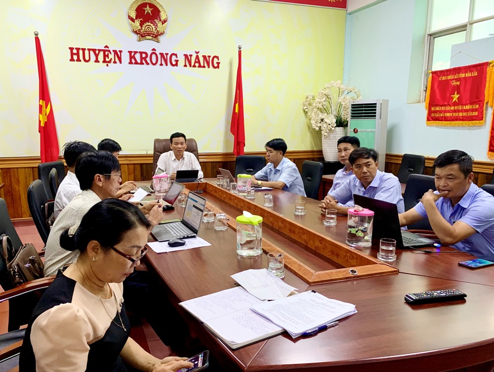 UBND tỉnh DakLak tổ chức Hội nghị trực tuyến phiên họp thường kỳ