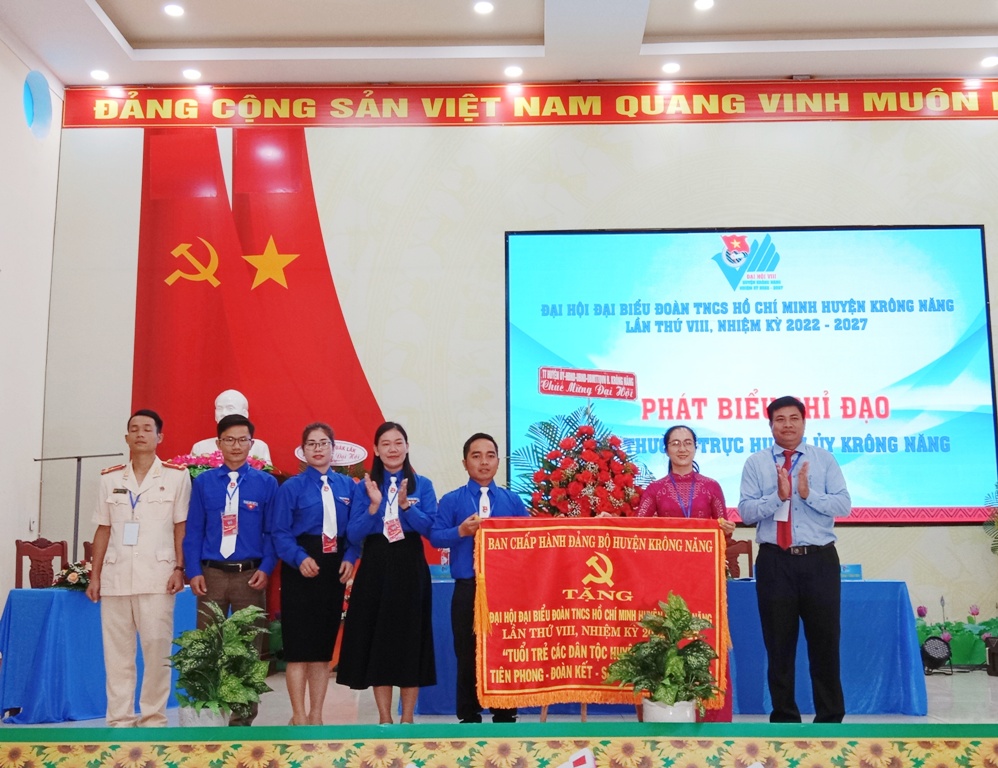Đại hội đại biểu Đoàn TNCS Hồ Chí Minh huyện Krông Năng lần thứ VIII, nhiệm kỳ 2022 - 2027