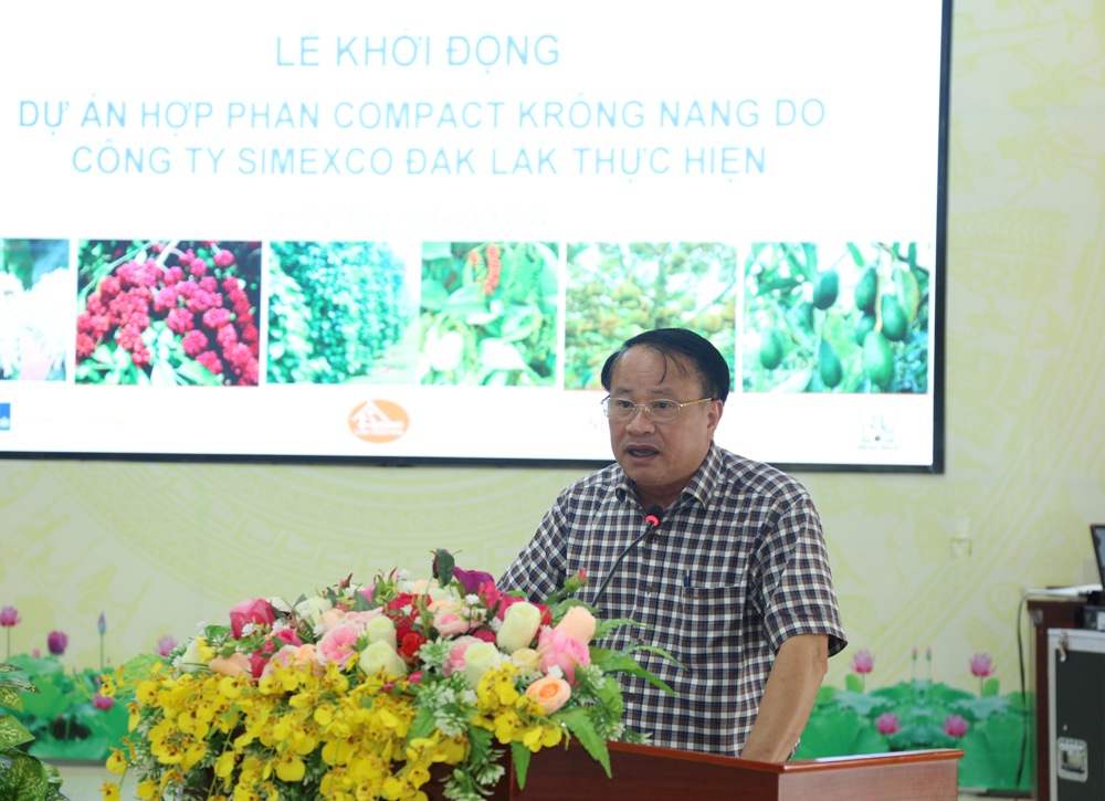 Chương trình Sản xuất kết hợp với Bảo tồn nguồn Tài nguyên và An sinh xã hội huyện Krông Năng” - Khởi động dự án hợp phần Compact do công ty Simexco Đắk Lằk thực hiện 