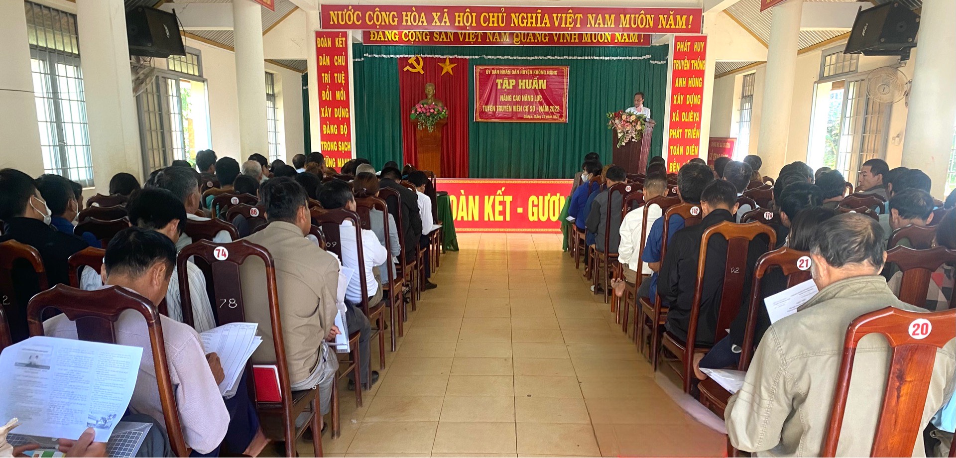 Tập huấn nâng cao năng lực tuyên truyền viên cơ sở năm 2022