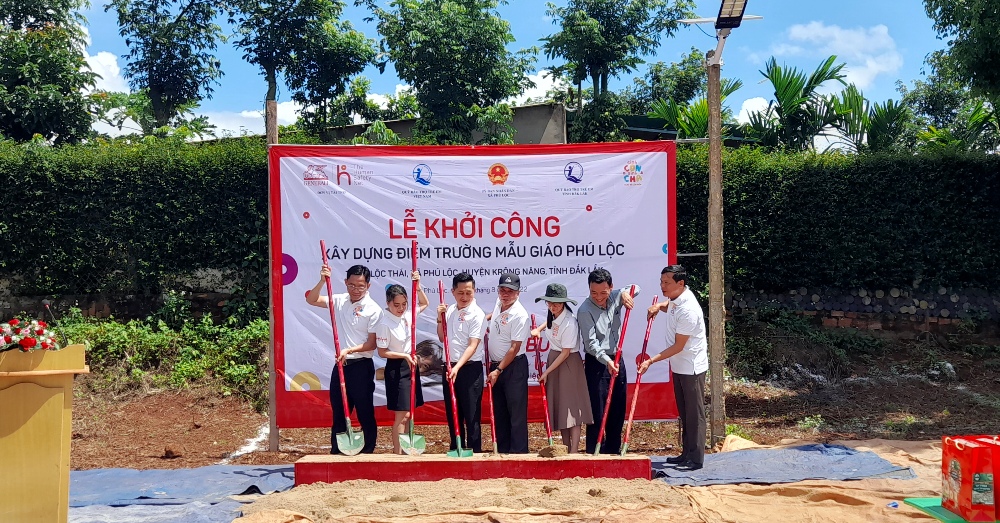 Khởi công xây dựng Điểm trường mẫu giáo Phú Lộc tại thôn Lộc Thái