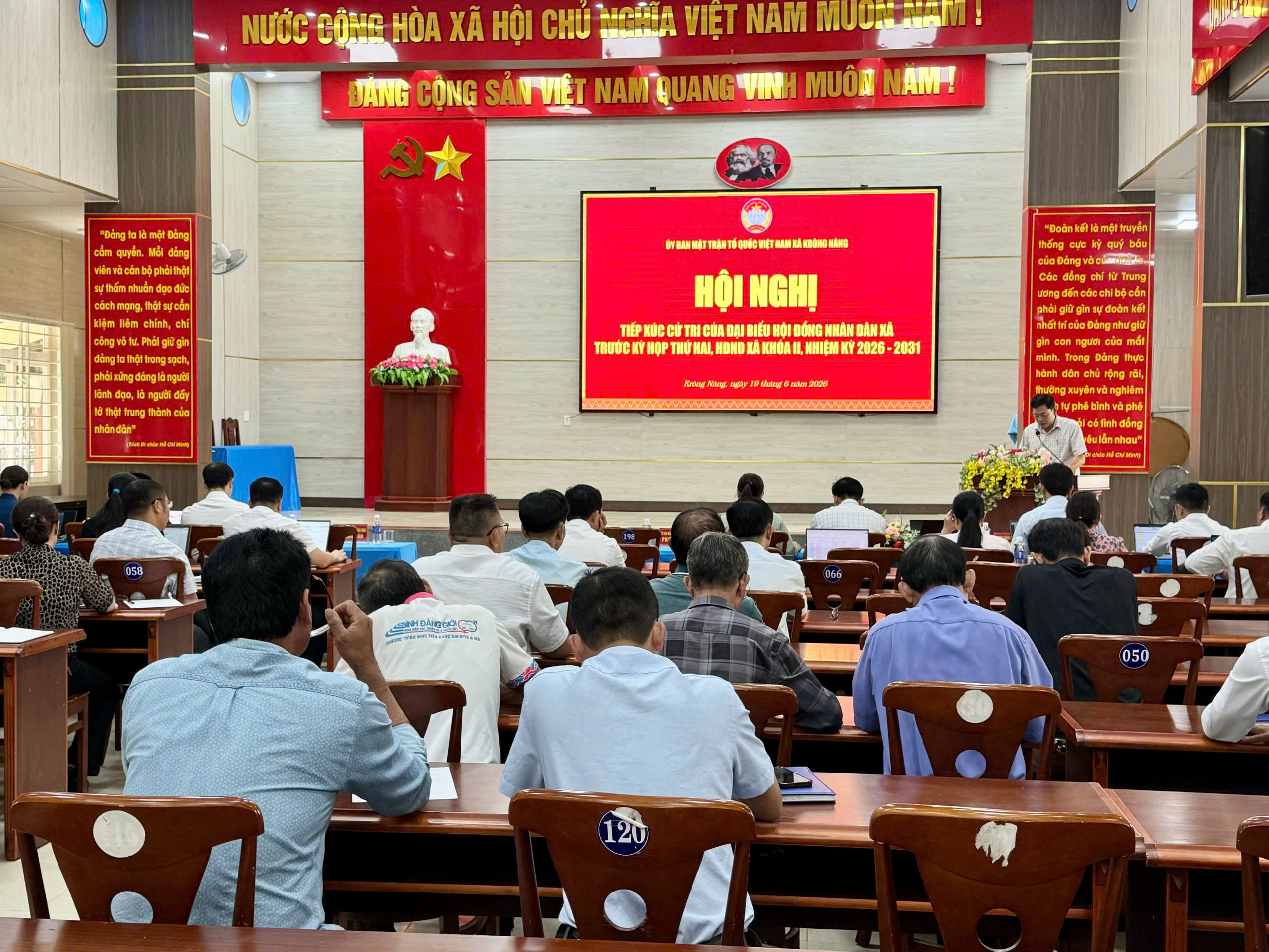 HỘI NGHỊ TIẾP XÚC CỬ TRI TRƯỚC KỲ HỌP THỨ 2, HĐND XÃ KHOÁ II, NHIỆM KỲ 2026-2031