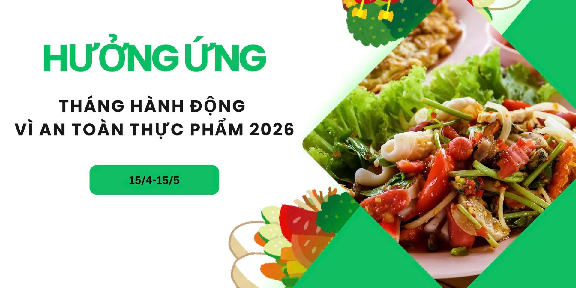 Thông điệp Tháng hành động vì An toàn thực phẩm năm 2026